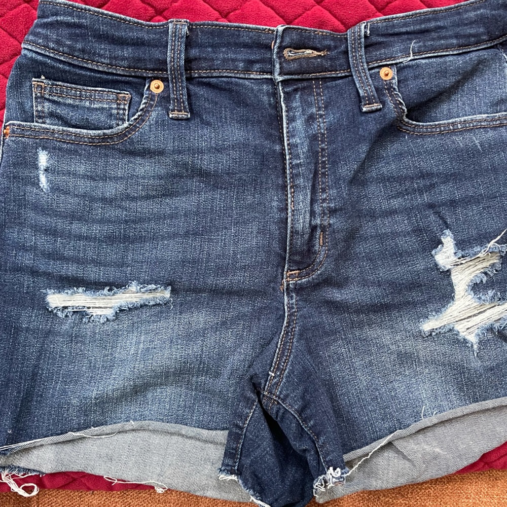 Denim short shorts-Universal Thread